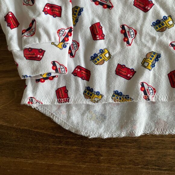 Vintage Sesame Street Vehicle Print Turtleneck Boys' 18 Months - Picture 8 of 11